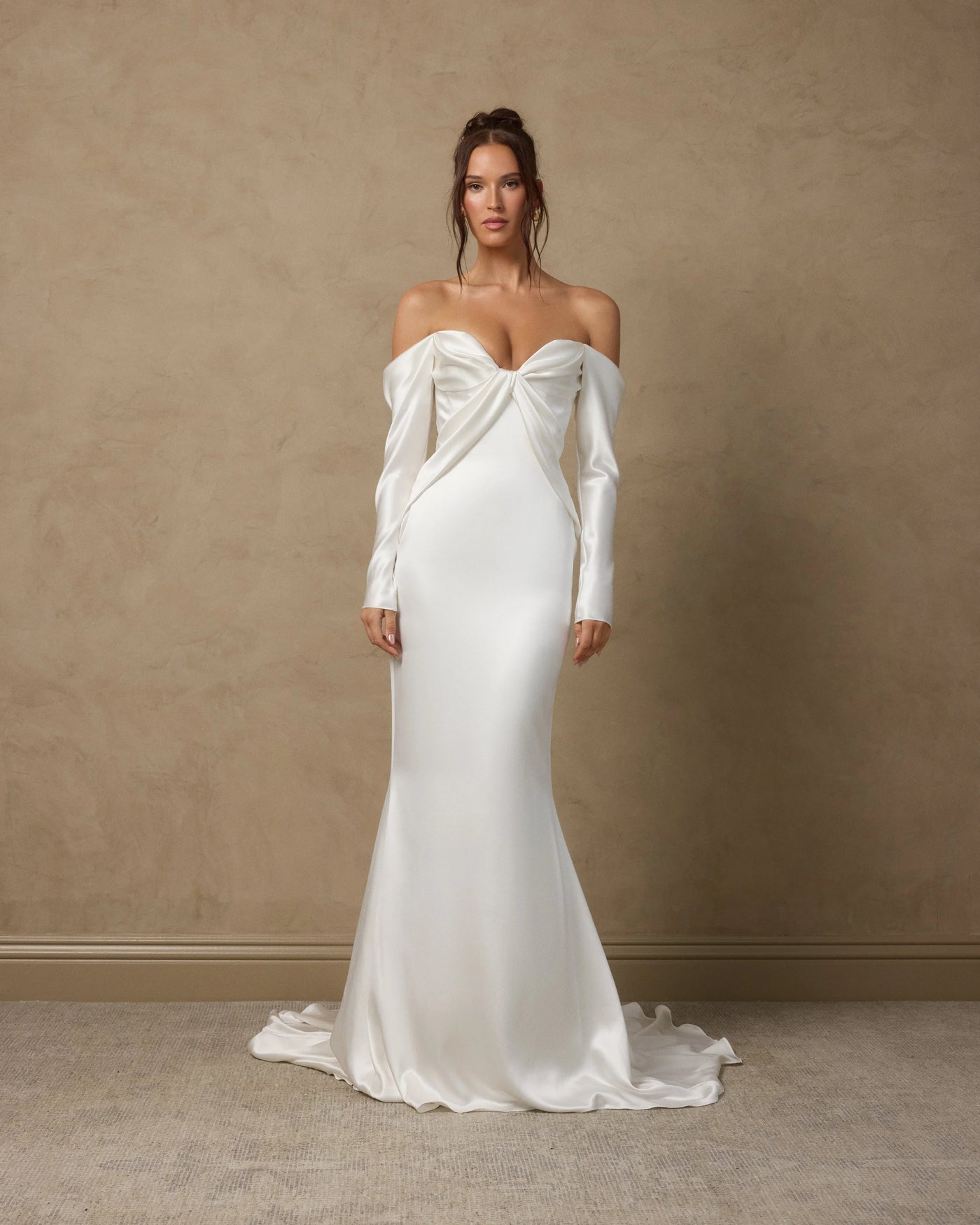 laurel off shoulder maxi dress Laurel – Katherine Tash