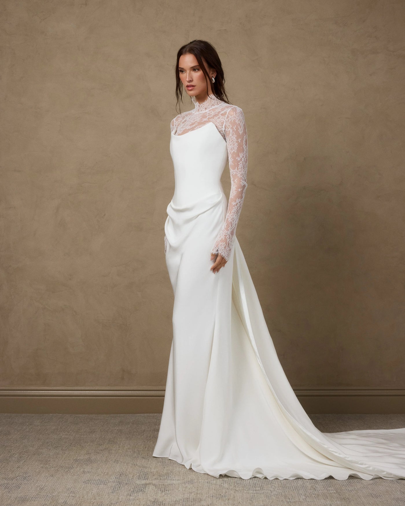long sleeve bodysuit under wedding dress Sage Bodysuit – Katherine Tash
