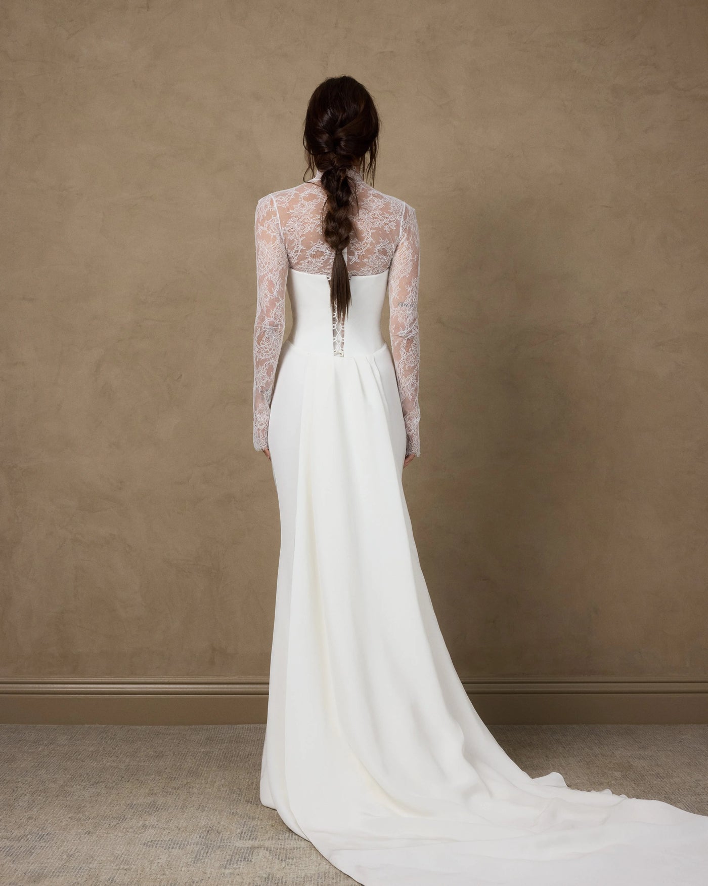 long sleeve bodysuit wedding dress Sage Bodysuit – Katherine Tash