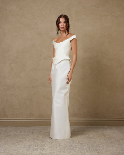 Paloma Column Gown